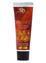 Интимный съедобный лубрикант JUICY FRUIT с ароматом фруктов - 30 мл. - БиоМед - купить с доставкой в Пензе