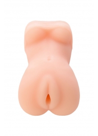 Телесный мастурбатор в виде женской фигурки - Toyfa Basic - в Пензе купить с доставкой