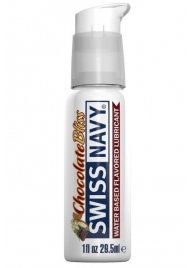 Лубрикант с ароматом шоколада Swiss Navy Chocolate Bliss Lube - 29,5 мл. - Swiss navy - купить с доставкой в Пензе