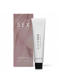 Лубрикант на водной основе Slow Sex Anal Play Gel - 30 мл. - Bijoux Indiscrets - купить с доставкой в Пензе