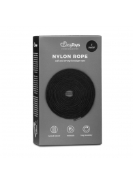 Черная веревка для бондажа Easytoys Bondage Rope - 5 м. - Easy toys - купить с доставкой в Пензе