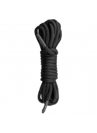 Черная веревка для бондажа Easytoys Bondage Rope - 5 м. - Easy toys - купить с доставкой в Пензе