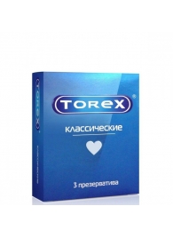 Гладкие презервативы Torex  Классические  - 3 шт. - Torex - купить с доставкой в Пензе