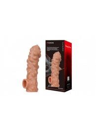 Насадка на фаллос с крупными бугорками EXTREME SLEEVE - 17,6 см. - KOKOS - в Пензе купить с доставкой