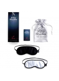 Набор из двух масок на глаза Soft Blindfold Twin Pack - Fifty Shades of Grey - купить с доставкой в Пензе