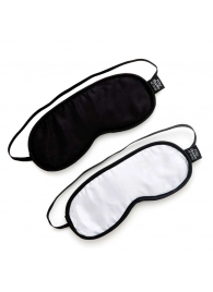 Набор из двух масок на глаза Soft Blindfold Twin Pack - Fifty Shades of Grey - купить с доставкой в Пензе