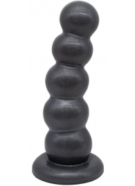 Черная насадка-плаг на харнесс PLATINUM 7 - 19,5 см. - LOVETOY (А-Полимер) - купить с доставкой в Пензе