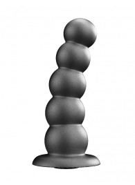 Черная насадка-плаг на харнесс PLATINUM 9 - 24 см. - LOVETOY (А-Полимер) - купить с доставкой в Пензе