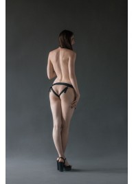 Черные трусики Better с анальной насадкой - 8 см. - Lola Games - купить с доставкой в Пензе