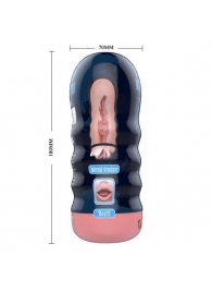 Мастурбатор-ротик Vacuum Cup Masturbator - Baile - в Пензе купить с доставкой