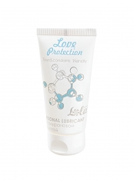 Увлажняющий лубрикант на водной основе Love Protection - 50 мл. - Lola Games - купить с доставкой в Пензе