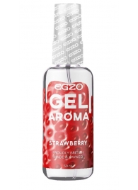 Интимный лубрикант EGZO AROMA с ароматом клубники - 50 мл. - EGZO - купить с доставкой в Пензе