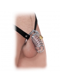 Кольцо верности Extreme Chastity Belt с фиксацией головки - Pipedream - купить с доставкой в Пензе