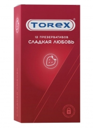 Презервативы Torex  Сладкая любовь  с ароматом клубники - 12 шт. - Torex - купить с доставкой в Пензе