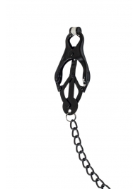 Зажимы на соски Darkside с цепочкой - Lola Games - купить с доставкой в Пензе