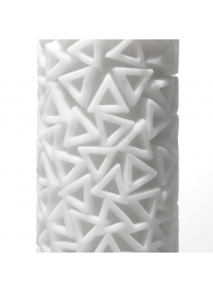 Белый 3D мастурбатор PILE - Tenga - в Пензе купить с доставкой