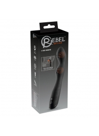 Черный вибромассажер простаты P-Spot - 23,5 см. - Orion - в Пензе купить с доставкой