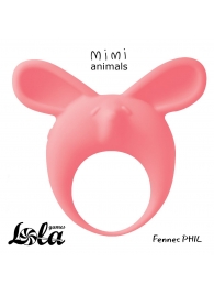 Оранжевое эрекционное кольцо Fennec Phil - Lola Games - в Пензе купить с доставкой