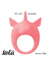 Оранжевое эрекционное кольцо Unicorn Alfie - Lola Games - в Пензе купить с доставкой