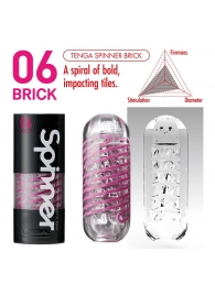 Мастурбатор SPINNER Brick - Tenga - в Пензе купить с доставкой