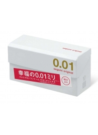 Супер тонкие презервативы Sagami Original 0.01 - 10 шт. - Sagami - купить с доставкой в Пензе