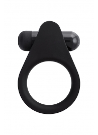 Черное эрекционное виброкольцо Brid с шипиками - A-toys - в Пензе купить с доставкой