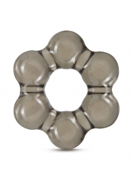 Дымчатое эрекционное кольцо Stay Hard Thick Bead Cock Ring - Blush Novelties - в Пензе купить с доставкой