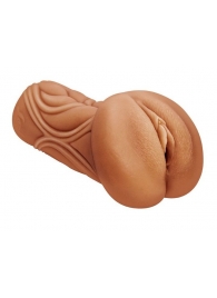 Кофейный мастурбатор-вагина Dumpling - Lola Games - в Пензе купить с доставкой