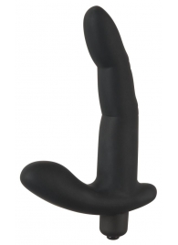 Черный вибромассажер простаты Naughty Finger Prostate Vibe - 13,8 см. - Orion - в Пензе купить с доставкой