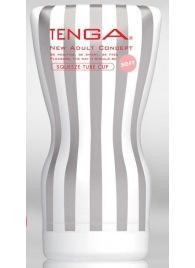 Мастурбатор TENGA Squeeze Tube Cup Soft - Tenga - в Пензе купить с доставкой