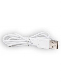 Белый магнитный кабель для зарядки Saisfyer USB Charging Cable - Satisfyer - купить с доставкой в Пензе