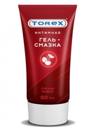 Смазка на водной основе TOREX  Спелая вишня  - 50 мл. - Torex - купить с доставкой в Пензе