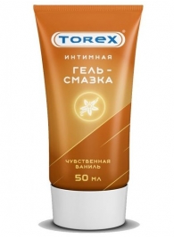 Смазка на водной основе TOREX  Чувственная ваниль  - 50 мл. - Torex - купить с доставкой в Пензе
