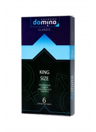 Презервативы увеличенного размера DOMINO Classic King size - 6 шт. - Domino - купить с доставкой в Пензе