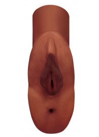 Коричневый мастурбатор Perfect Pussy Double Stroker - Pipedream - в Пензе купить с доставкой