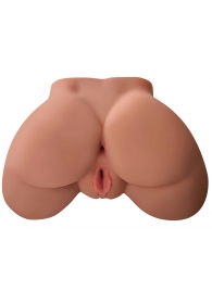 Кофейный мастурбатор-полуторс Perfect Ass Masturbator - Pipedream - в Пензе купить с доставкой