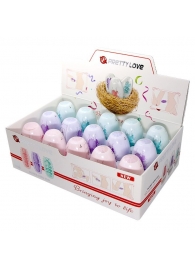 Набор из 15 мини-мастурбаторов Fantastic Egg Hard Boiled - Baile - в Пензе купить с доставкой