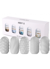 Набор из 5 мастурбаторов Hedy X5 Mixed - Svakom - в Пензе купить с доставкой