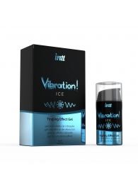 Жидкий интимный гель с эффектом вибрации Vibration! Ice - 15 мл. - INTT - купить с доставкой в Пензе