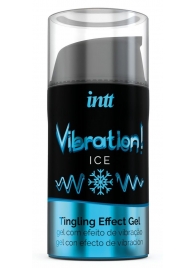 Жидкий интимный гель с эффектом вибрации Vibration! Ice - 15 мл. - INTT - купить с доставкой в Пензе