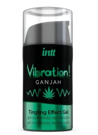 Жидкий интимный гель с эффектом вибрации Vibration! Ganjah - 15 мл. - INTT - купить с доставкой в Пензе