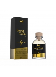 Массажный гель с согревающим эффектом Energy Drink - 30 мл. - INTT - купить с доставкой в Пензе