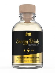Массажный гель с согревающим эффектом Energy Drink - 30 мл. - INTT - купить с доставкой в Пензе