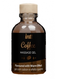 Массажный гель с согревающим эффектом Coffee - 30 мл. - INTT - купить с доставкой в Пензе