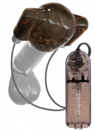 Дымчатый вибростимулятор головки пениса Dual Vibrating Head Teaser - Pipedream - в Пензе купить с доставкой