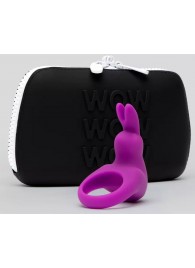 Фиолетовое эрекционное виброкольцо Happy Rabbit Cock Ring Kit - Happy Rabbit - в Пензе купить с доставкой