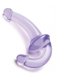 Фиолетовый безремневой страпон Strapless Strap-On - Lux Fetish - купить с доставкой в Пензе