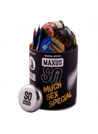 Текстурированные презервативы в кейсе MAXUS So Much Sex - 100 шт. - Maxus - купить с доставкой в Пензе