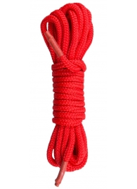 Красная веревка для связывания Nylon Rope - 5 м. - Easy toys - купить с доставкой в Пензе