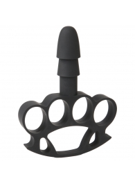 Кастет с штырьком для насадок Vac-U-Lock Knuckle Up - Doc Johnson - купить с доставкой в Пензе